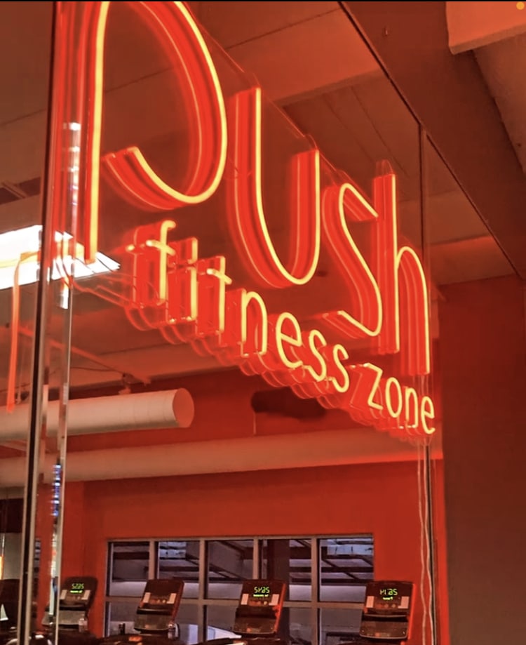 Max fitness aiken-push sign